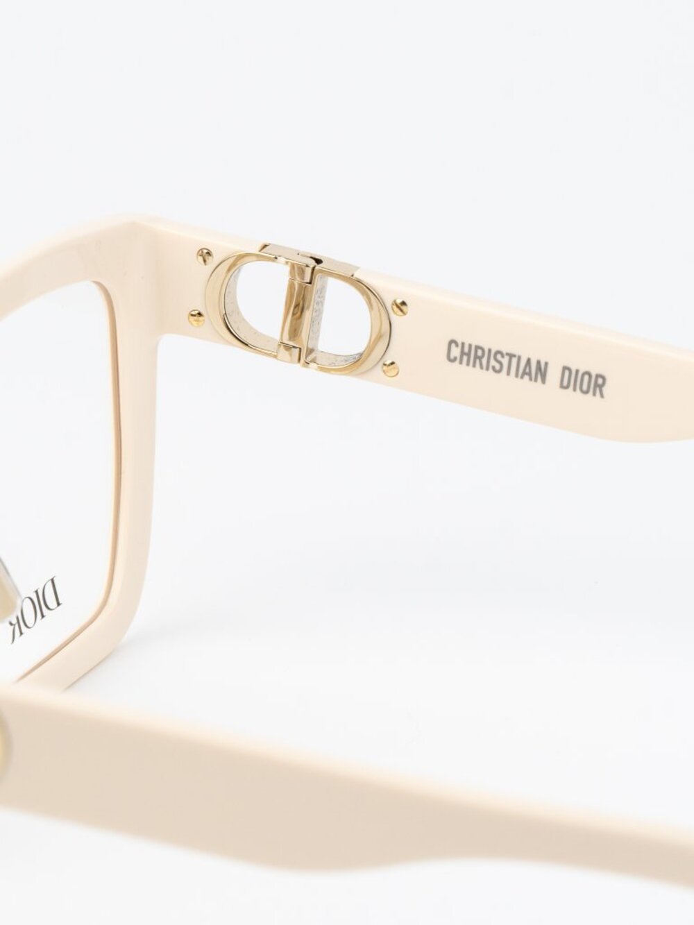 Dior Women Eyeglasses Ivory Butterfly 30MONTAIGNEO S1F 9500 NEW AUTHENTIC - Picture 7 of 10